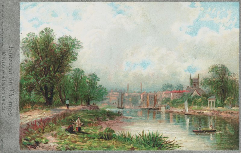 Isleworth sul fiume Tamigi da English School