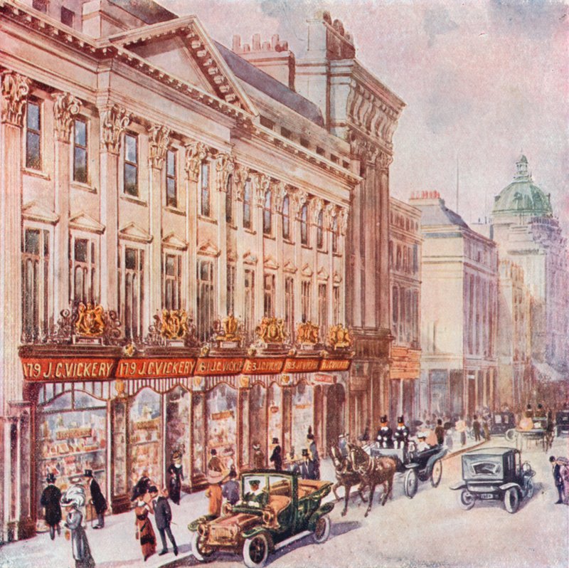 J C Vickery di Regent Street da English School