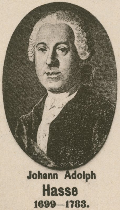 Johann Adolph Hasse (incisione) da English School