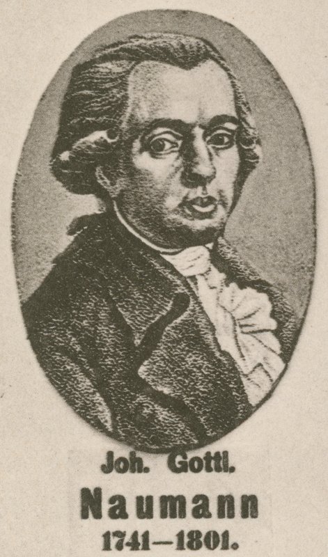 Johann Gottlieb Naumann (incisione) da English School