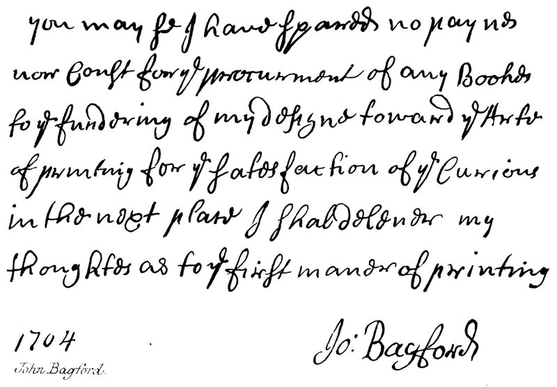 John Bagford da English School