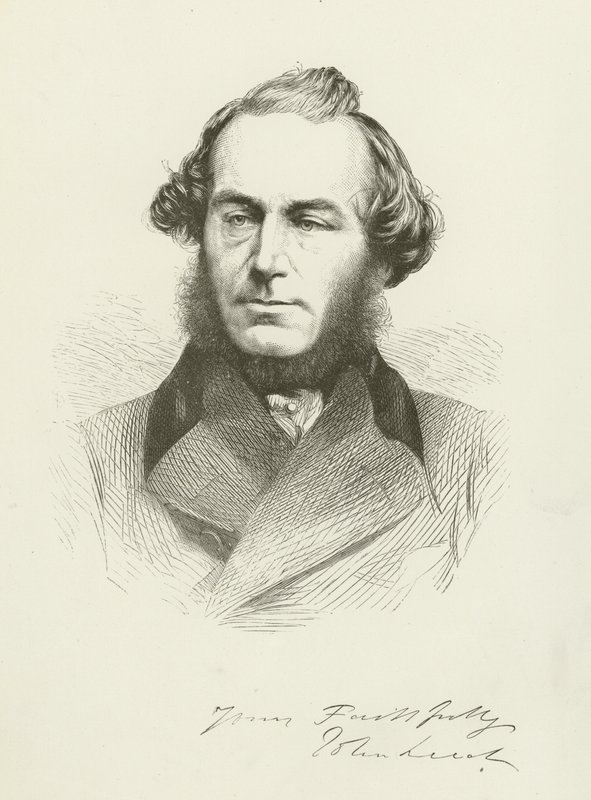 John Leech, ritratto da English School