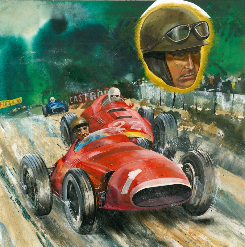 Juan Manuel Fangio da English School