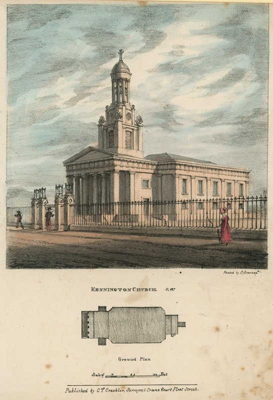 Chiesa di Kennington, Lambeth, Londra da English School