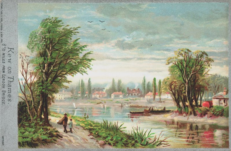Kew sul fiume Tamigi da English School
