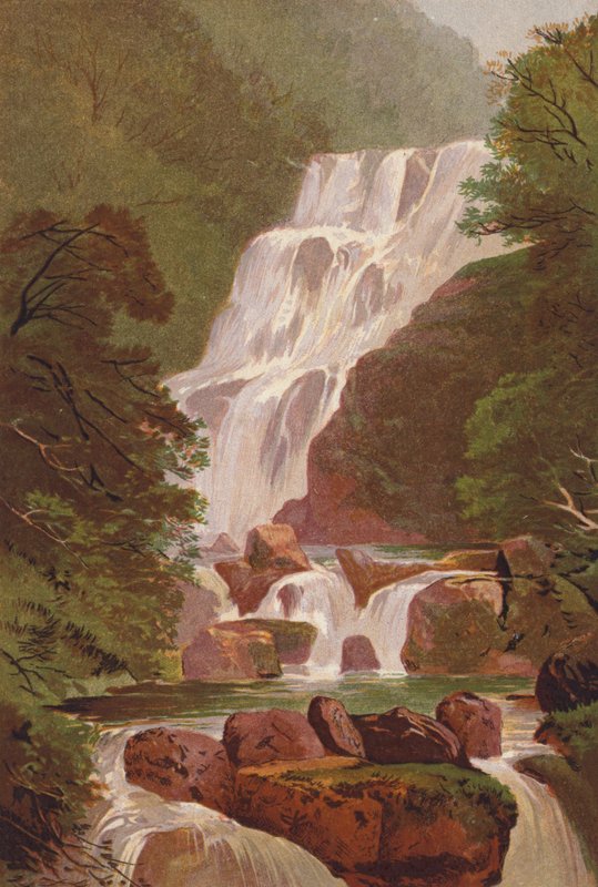 Laghi di Killarney, Cascata di Torc da English School