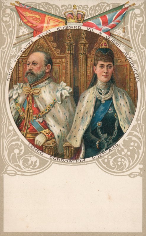 Re Edoardo VII e Regina Alessandra da English School