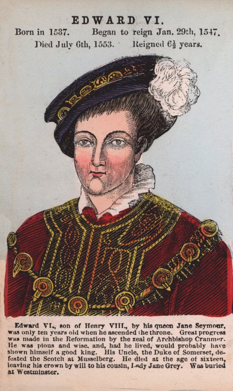 Re Edoardo VI da English School