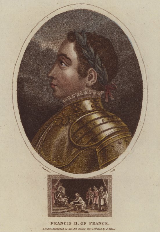 Re Francesco II di Francia da English School