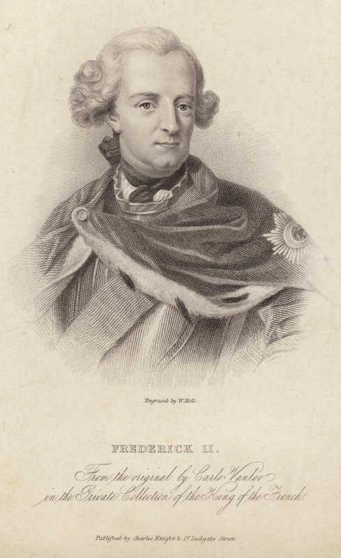 Re Federico II di Prussia da English School