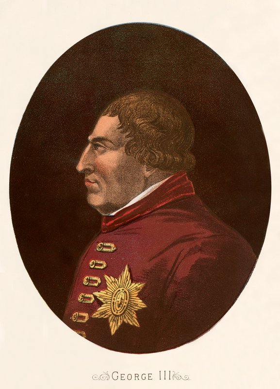 Re Giorgio III da English School