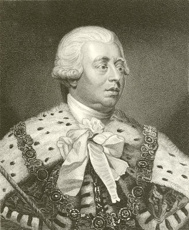 Re Giorgio III da English School