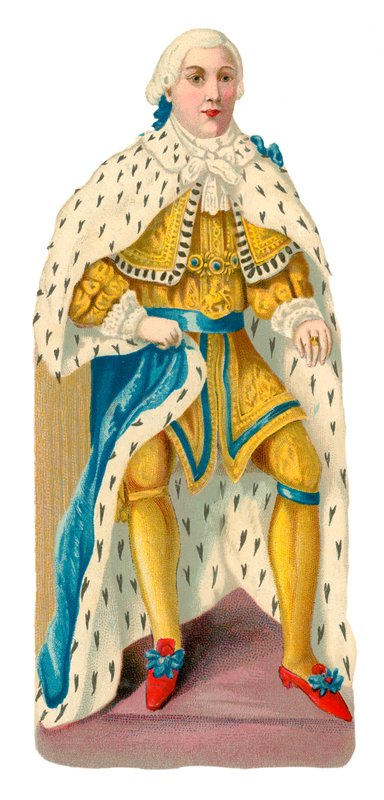 Re Giorgio III da English School