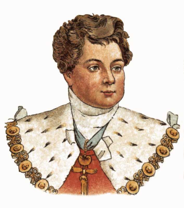 Re Giorgio IV da English School