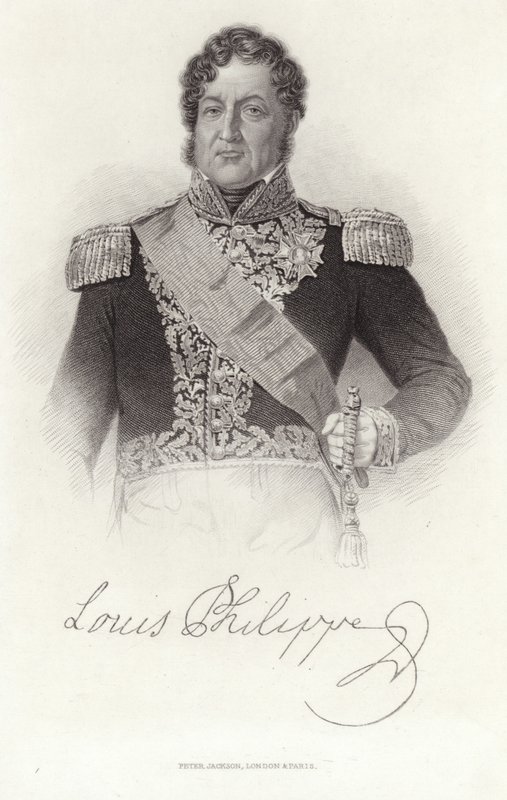 Re Luigi Filippo I di Francia da English School