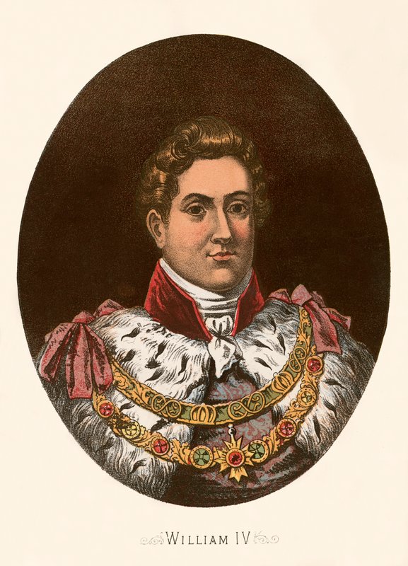 Re Guglielmo IV da English School