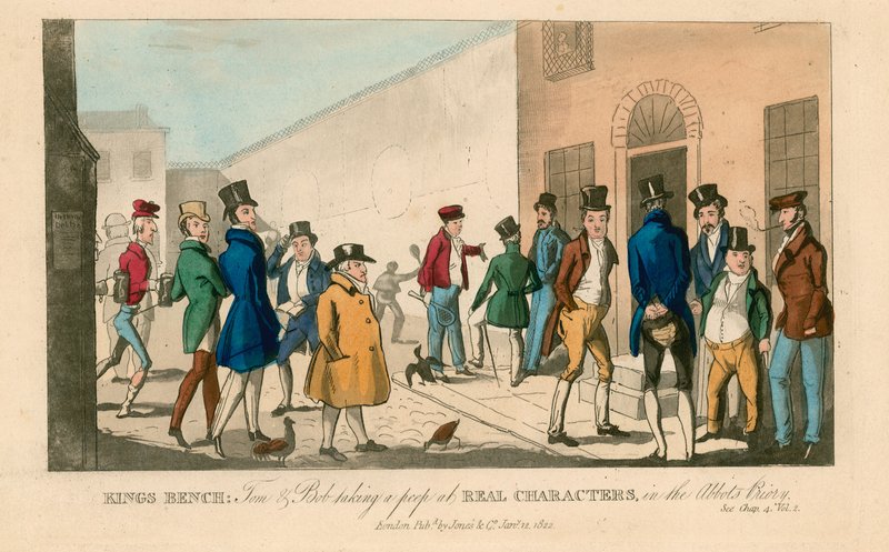 Kings Bench. 1822 da English School