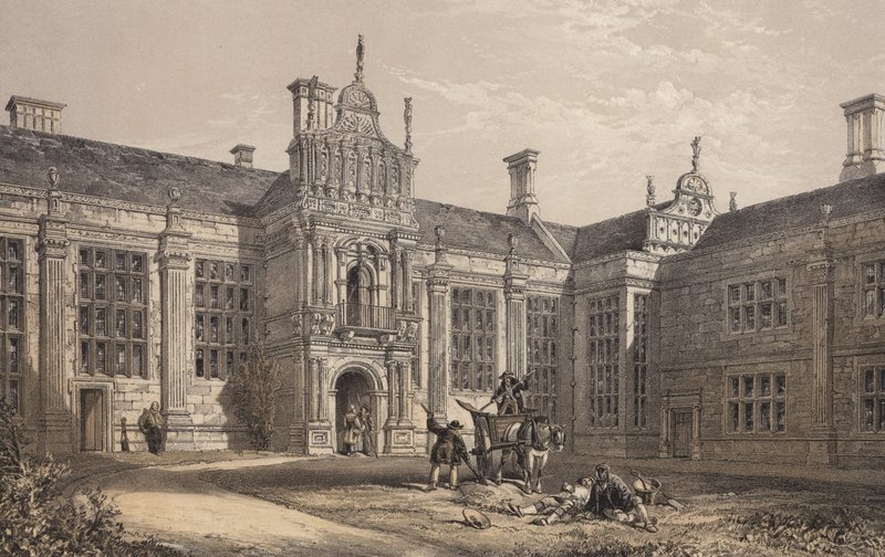 Kirby Hall, Northamptonshire da English School