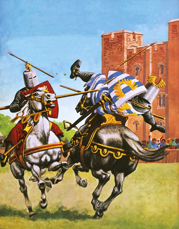 Cavalieri in Giostra da English School