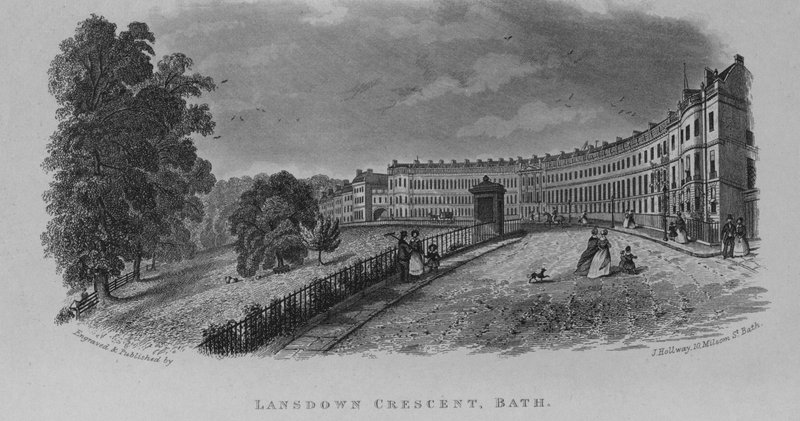 Lansdown Crescent, Bath da English School
