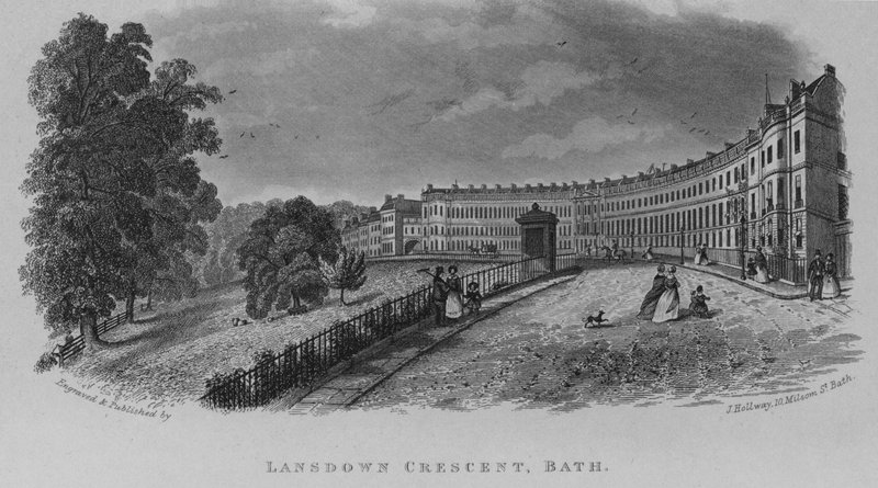 Lansdown Crescent, Bath da English School