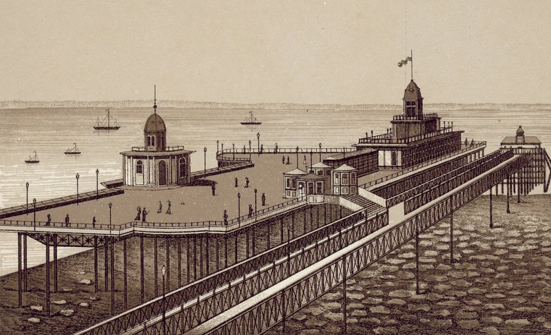 Liverpool: New Brighton Pier da English School