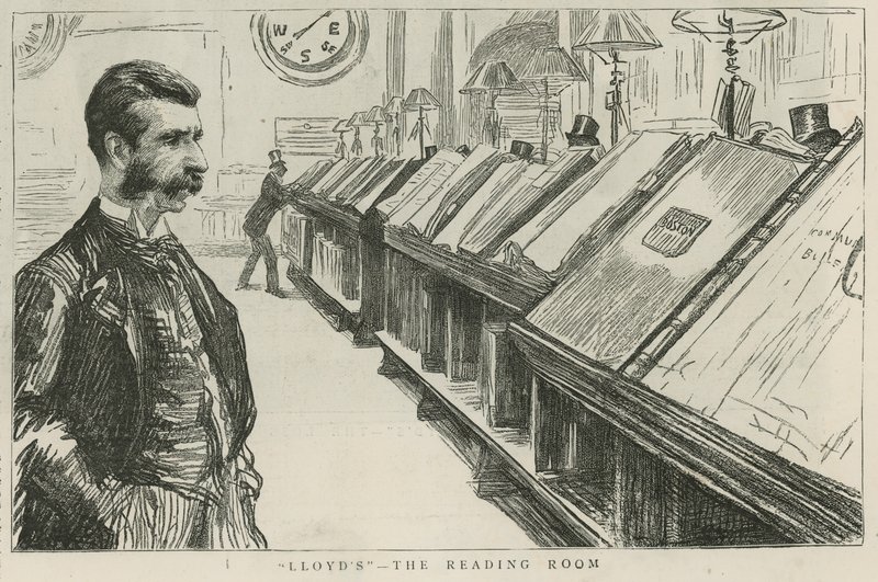 Lloyds - la sala di lettura da English School