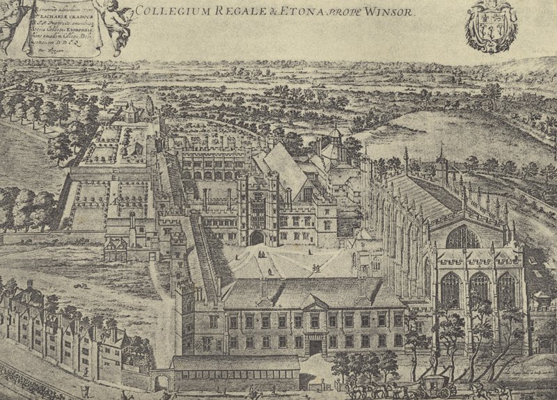 Stampa di Loggan, c 1685 (incisione) da English School