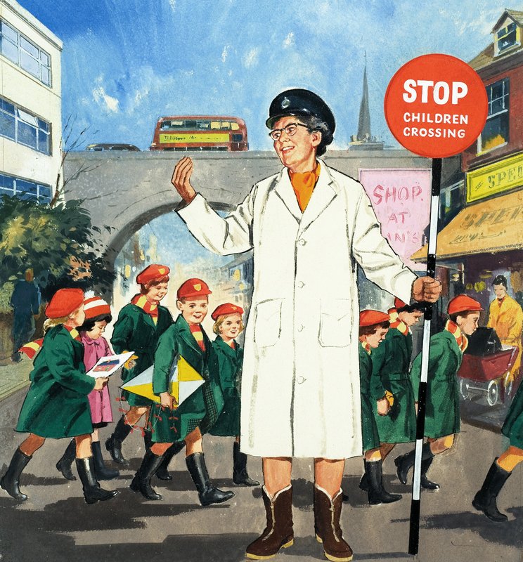 Signora dei lecca-lecca da English School