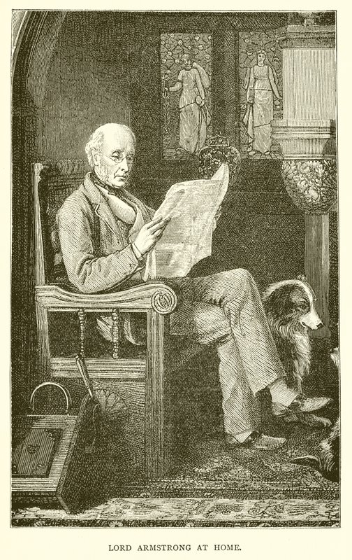Lord Armstrong a casa da English School