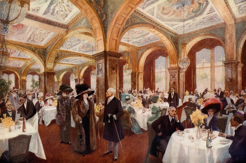 Pranzo a Claridge