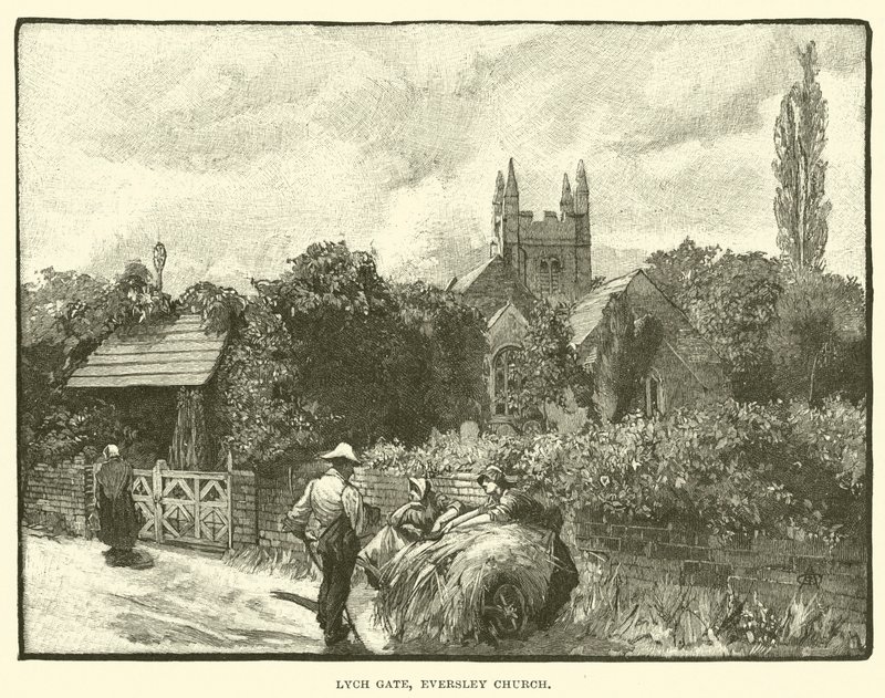 Lych Gate, Chiesa di Eversley da English School