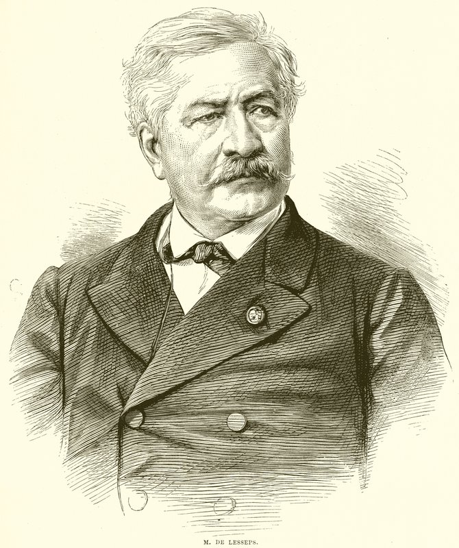M. de Lesseps da English School