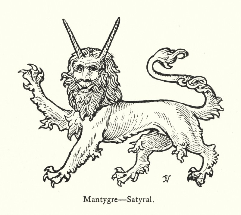 Mantygre, Satyral da English School