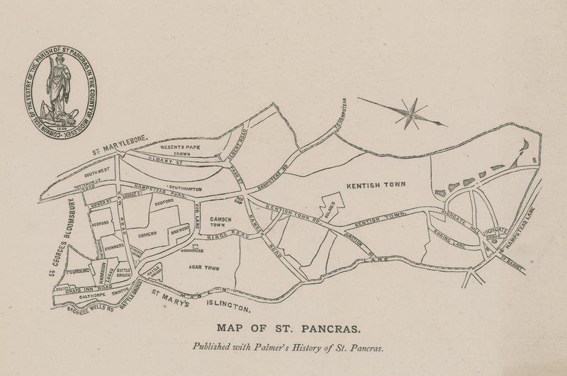 Mappa di San Pancrazio da English School
