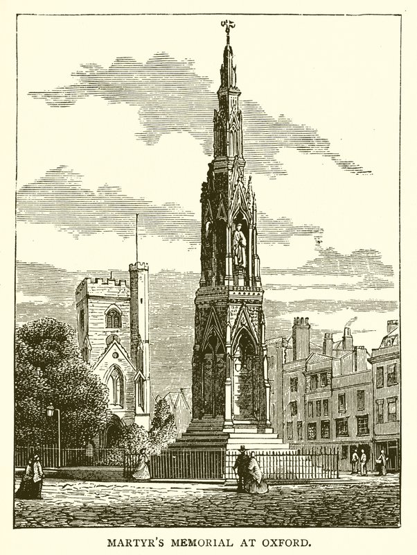Memoriale dei Martiri a Oxford da English School