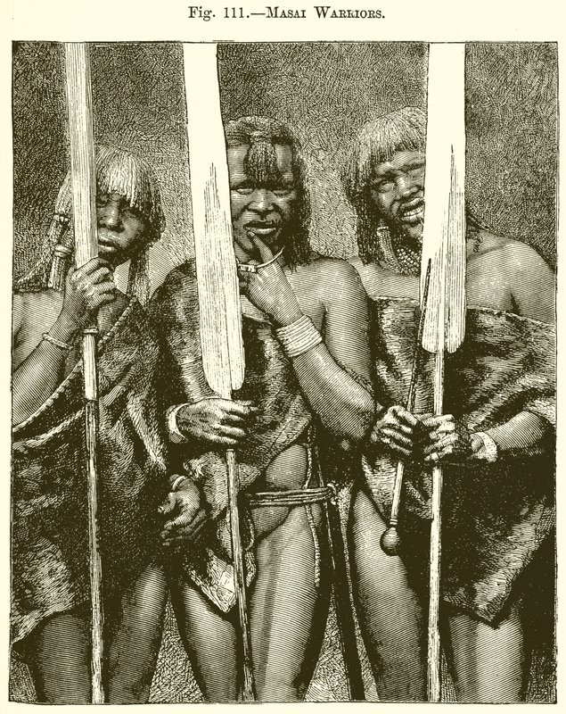 Guerrieri Masai da English School