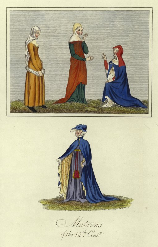 Matroni del XIV secolo da English School