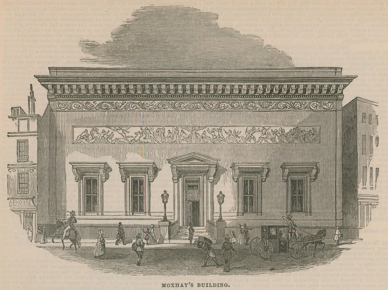 Edificio di Moxhay su Threadneedle Street da English School