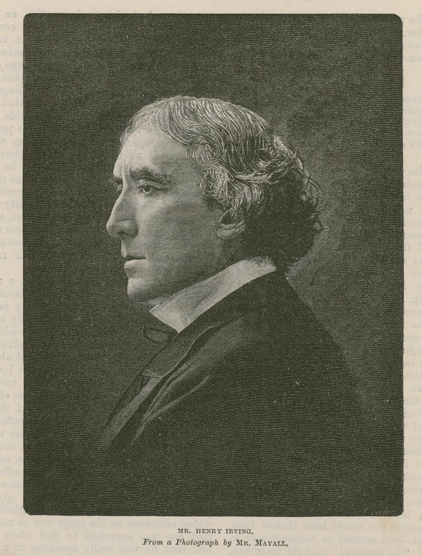 Mr Henry Irving, attore da English School