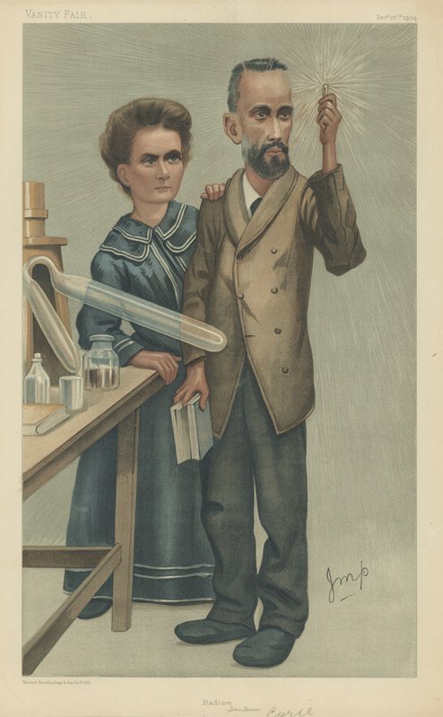 Mr Pierre e Mrs Marie Curie da English School