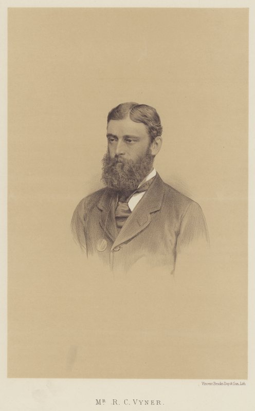 Mr R C Vyner (litografia) da English School
