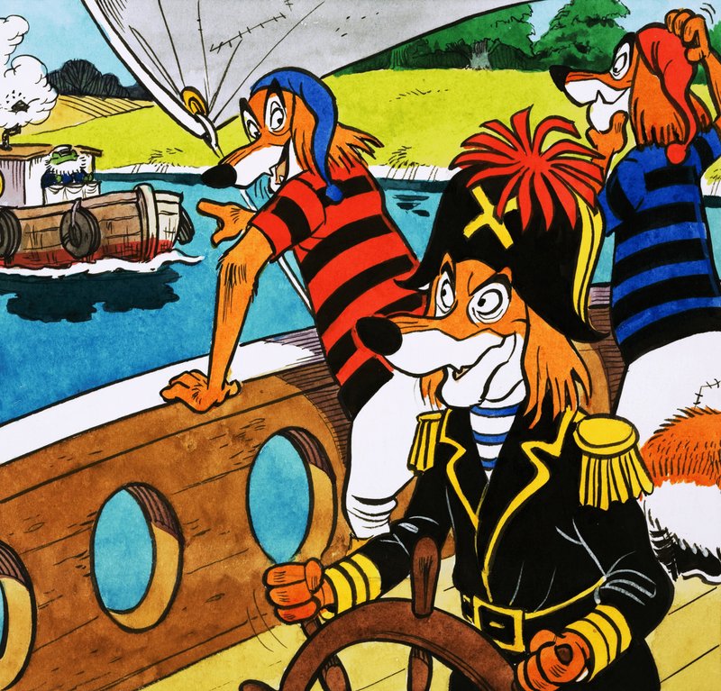 Mr Toad e i pirati cani da English School