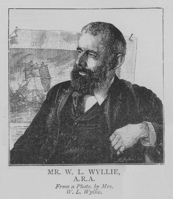 Mr W L Wyllie, ARA da English School