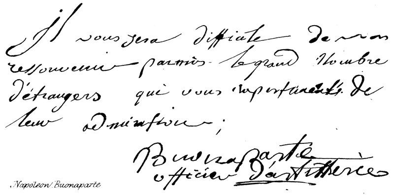 Napoleone Bonaparte da English School
