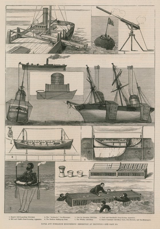 Mostra di Ingegneria Navale e Sottomarina a Islington da English School
