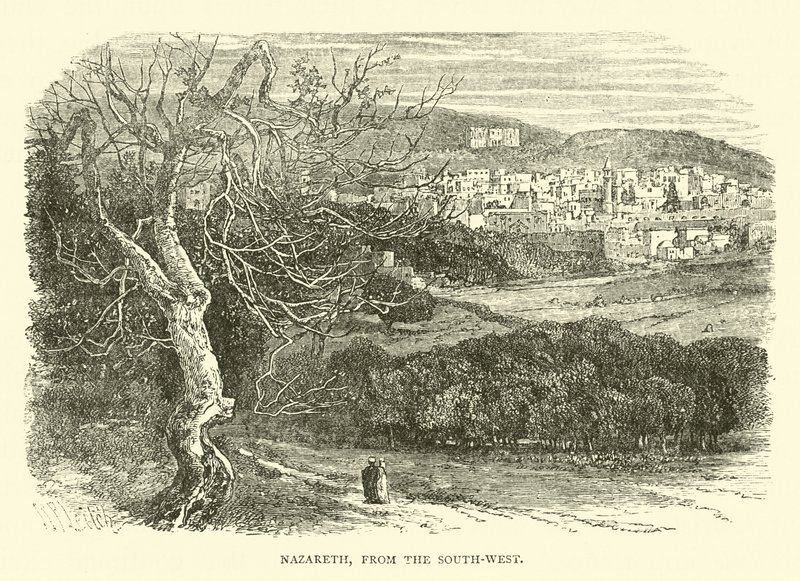 Nazareth, da sud-ovest da English School