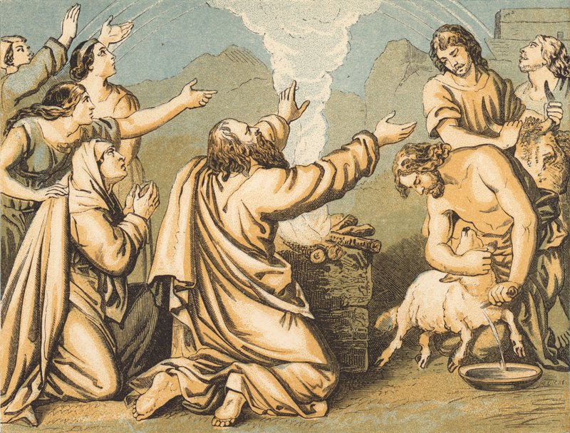 Il Sacrificio di Noè da English School