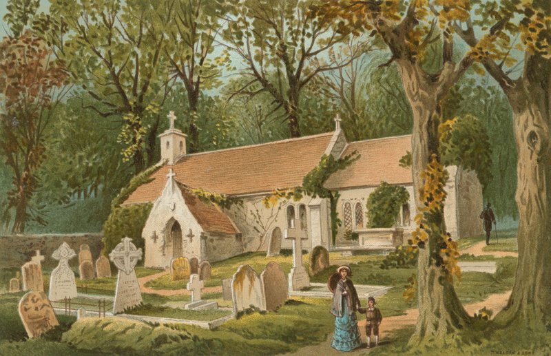 Vecchia Chiesa - Bonchurch - Isola di Wight da English School