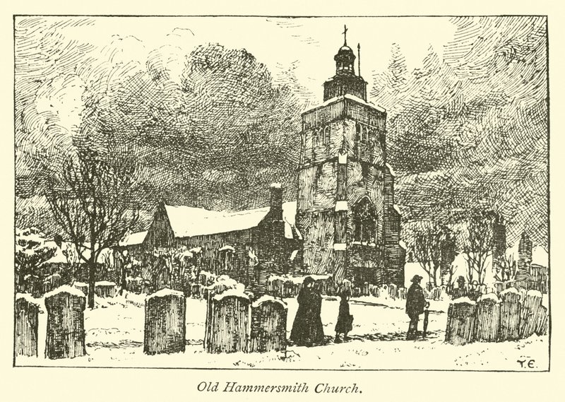 Vecchia chiesa di Hammersmith da English School